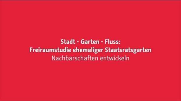 Video Stadtwerkstatt: Freiraumstudie ehemaliger Staatsratsgarten - Nachbarschaften entwickeln.   türkçe