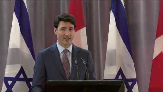 Video Le PM Trudeau prononce une allocution au déjeuner organisé en l’honneur du président d’Israël in English
