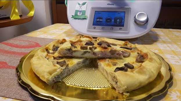 Video Quiche lorraine ai funghi per bimby TM6 TM5 TM31 in English