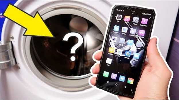 Video Что если бросить самый защищенный смартфон в Стиральную Машину? blackview bv9100 alex boyko em português