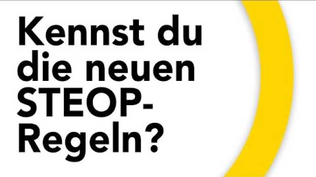 Video Neue Regelung an der Uni Graz - STEOP po polsku