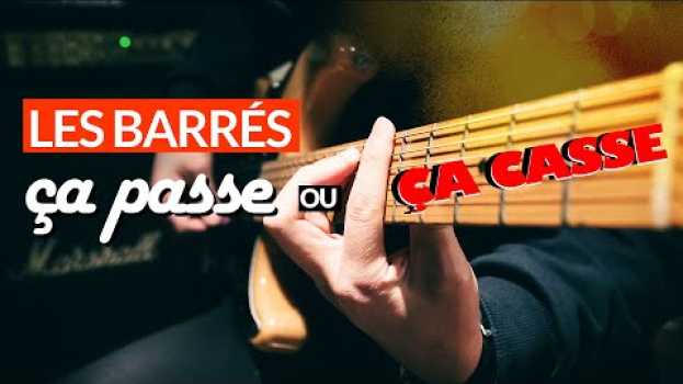 Video Faire les ACCORDS BARRÉS : comment ENFIN y arriver ! po polsku