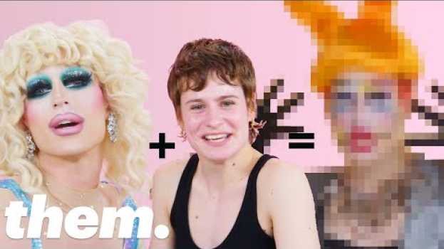 Video Christine and The Queens Gets a Drag Makeover from Milk | them. auf Deutsch