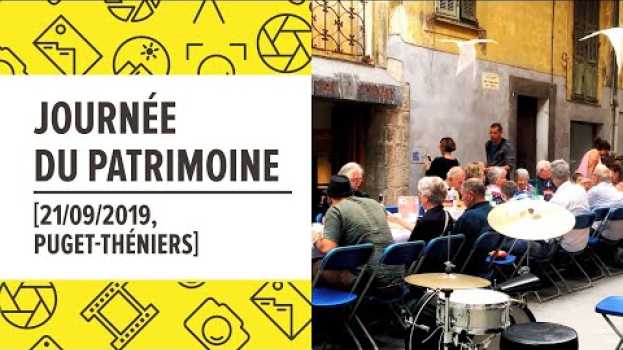 Video Journée européenne du patrimoine 2019 | Puget-Théniers | MédiaLab su italiano
