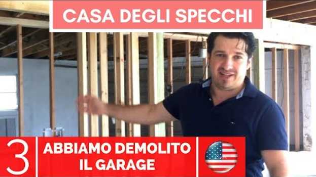 Video Casa degli Specchi: la demolizione in Florida continua, sparisce anche parte del garage en español