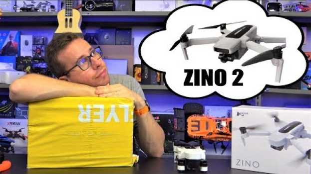 Видео HUBSAN ZINO 2 .. ECCOLO QUI! Con CAM 4K 60FPS e... SENSORI DI OSTACOLI? на русском