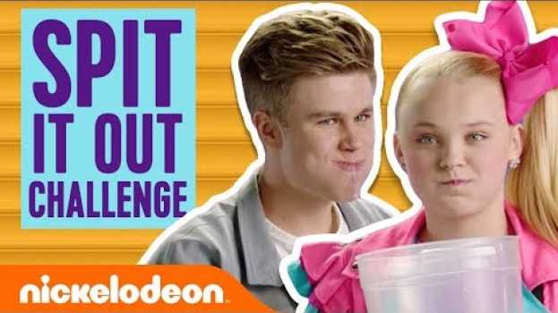 Video Spit It Out Challenge 2.0 😂 w/ JoJo Siwa, Owen Joyner & More! | Nick auf Deutsch