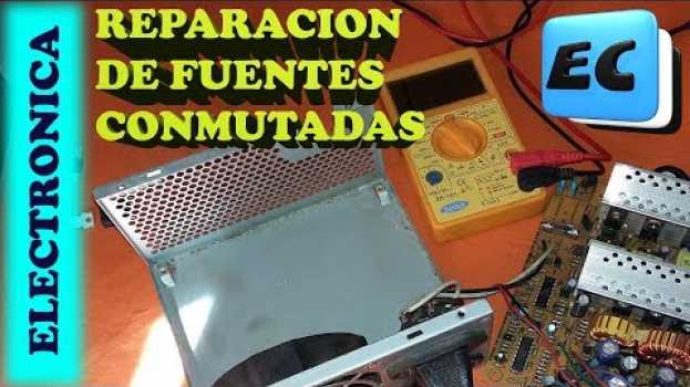 Video Como reparar fuentes conmutadas de PC Muy facil!! in English
