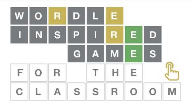 Video Wordle Inspired Games for the Classroom Quick Clip   türkçe