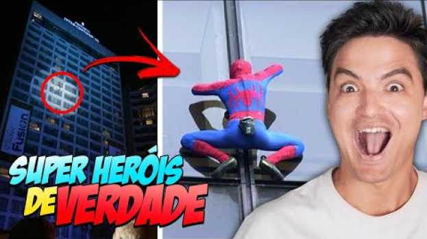 Video Pessoas que são SUPER-HERÓIS DE VERDADE! [+10] po polsku