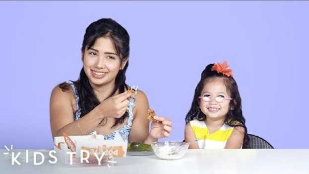 Video Kids Try Their Mom's Pregnancy Cravings: Part 2 | Kids Try | HiHo Kids po polsku