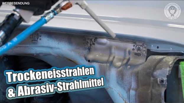 Video Trockeneis strahlen zum Entlacken I das 190er Projekt geht weiter I Dry Ice Energy I AUTOLACKAFFEN su italiano