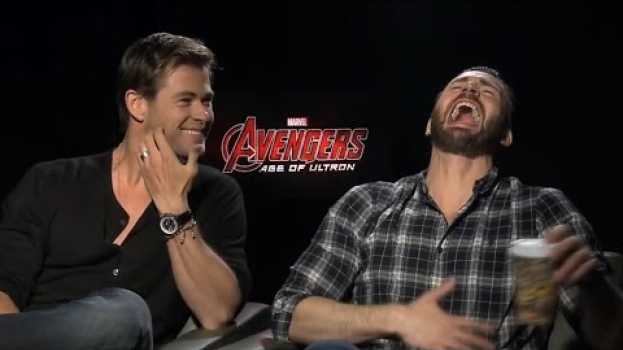 Video avengers cast making fun of each other for 4 minutes straight en español