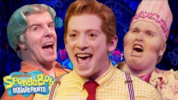 Video 'Bikini Bottom Day', 'Super Sea Star Savior', & 'Best Day Ever' from The SpongeBob Musical Live! em português