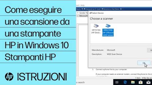Video Come eseguire una scansione da una stampante HP in Windows 10 | Stampanti HP | @HPSupport po polsku