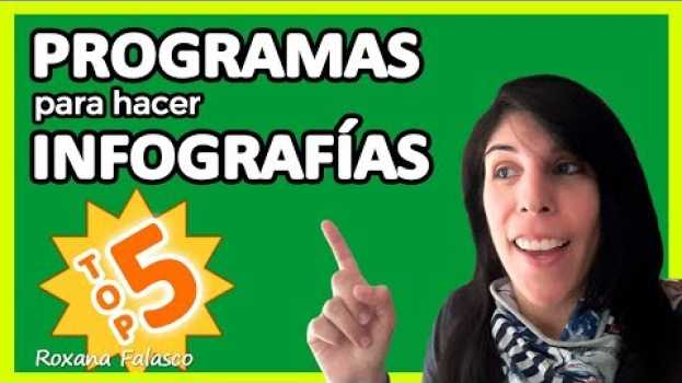 Video Mejores PROGRAMAS para hacer INFOGRAFÍAS em português