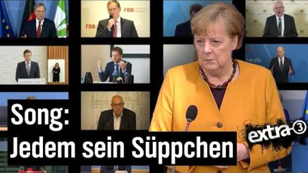 Video Song zur MPK: Keiner hört auf Mutti | extra 3 | NDR en español