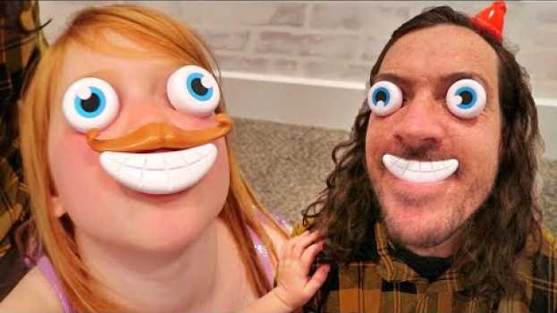Видео ADLEY FACE!! the family PLAYS and REVIEWS fun new GAMES inside our house, who is a real game master? на русском