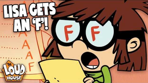 Видео Lisa Loud Gets An ‘F’ On Her Report Card! | The Loud House на русском