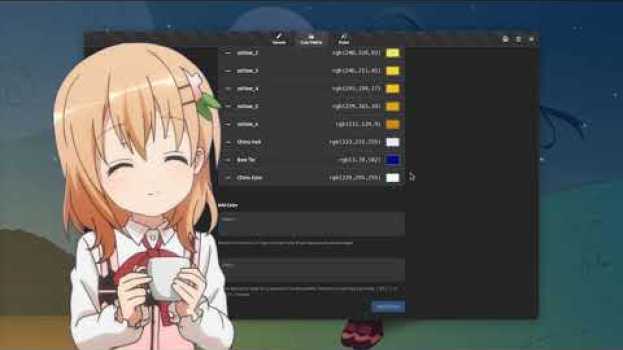 Video Creating new themes from Schemes for Text, GNOME 42 po polsku