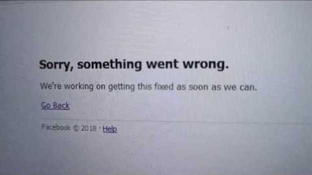 Video ⚠️ FACEBOOK, INSTAGRAM E WHATSAPP NON FUNZIONANO... INTERNET DOWN! in English