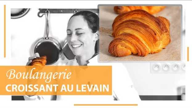 Video Faire ses croissants à la maison ! Recette au Levain de Lait / (boulangerie en confinement 2/3)   türkçe