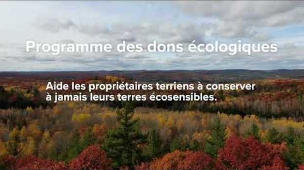 Video Programme des dons écologiques – Nous conservons la nature depuis 1995   türkçe