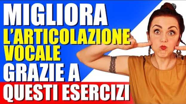 Video MIGLIORA L'ARTICOLAZIONE VOCALE GRAZIE A QUESTI ESERCIZI | Lezione di recitazione #76 po polsku