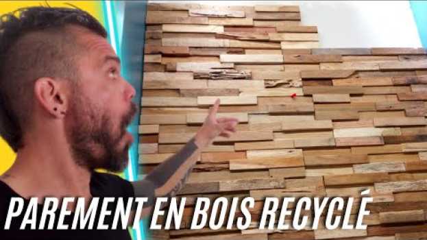 Video POSER DES PLAQUETTES DE PAREMENT EN BOIS RECYCLÉ   türkçe
