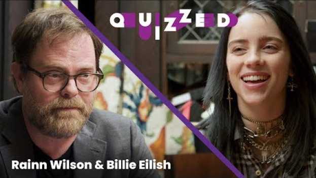 Video Billie Eilish gets QUIZZED by Rainn Wilson on ‘The Office' | Billboard auf Deutsch