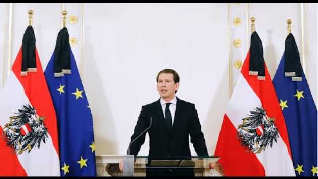 Video Rede zum Terroranschlag in Wien. in English