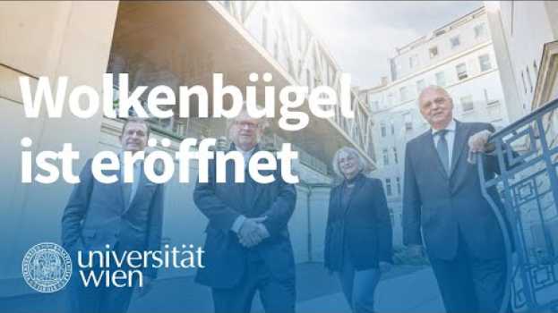 Video Uni Wien: Der "Wolkenbügel" an der Fakultät für Chemie ist eröffnet   türkçe