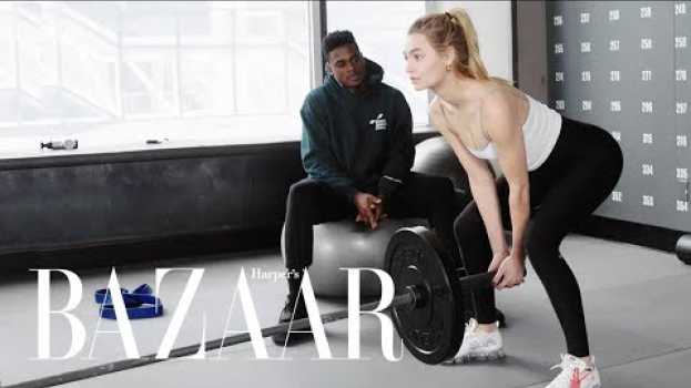 Video How to Work Out Like a Victoria's Secret Model at the Gym | Harper's BAZAAR su italiano