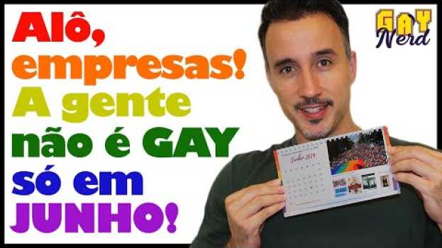 Video Comemore seu ORGULHO LGBT... mas cuidado com o PINKWASHING│ CANAL GAY NERD en français