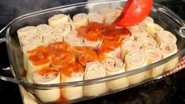 Video RONDELLI COM MASSA DE LASANHA I RECEITA SUPER PRÁTICA auf Deutsch