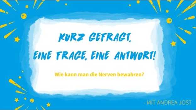 Video Wie kann man in der Steuerberaterprüfung die Nerven bewahren? en français