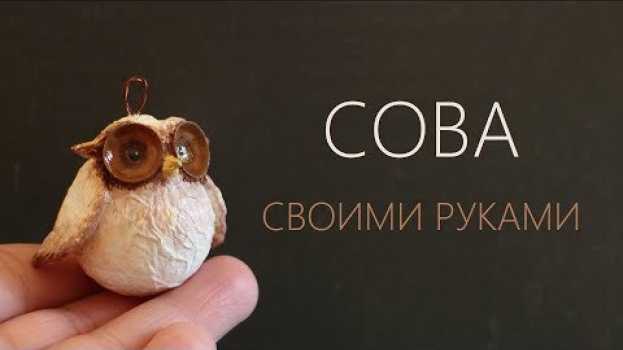 Video Сова из шарика от дезодоранта en français