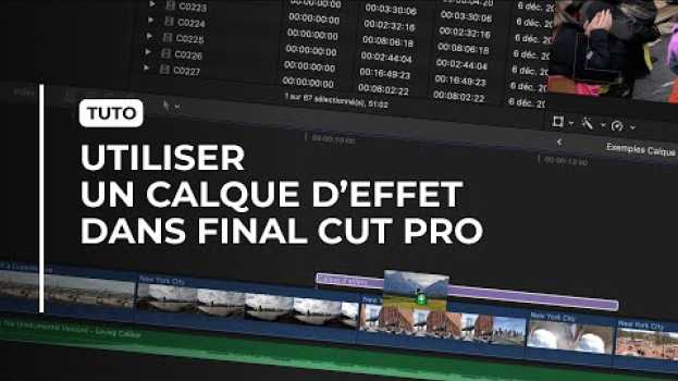 Video Un CALQUE D'EFFETS dans Final Cut Pro ? C'est possible ! em português