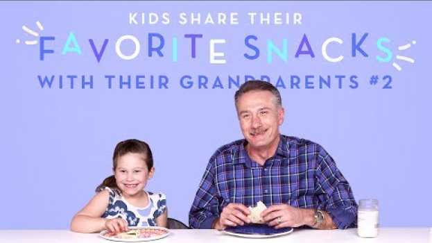 Video Kids Share Their Favorite Snack With Their Grandparents: Round 2 | Kids Try | HiHo Kids po polsku
