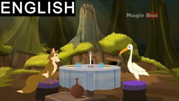 Video Fox And The Crane - Aesop's Fables - Animated/Cartoon Tales For Kids em português
