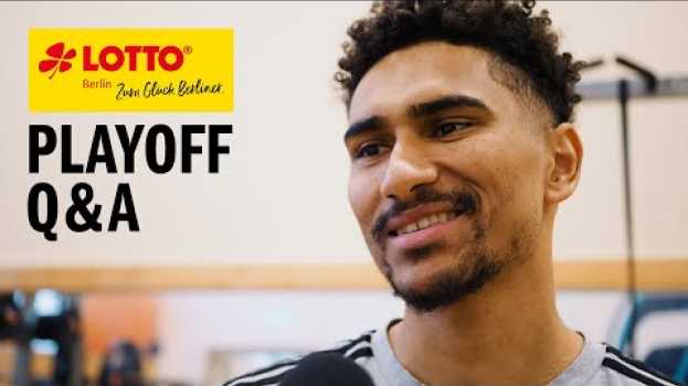 Video LOTTO Berlin Playoff Q&A vor dem Halbfinale gegen Ludwigsburg su italiano