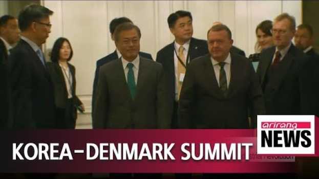 Video Pres. Moon agrees with Danish PM to strengthen ties amid 4th Industrial Revolution em português
