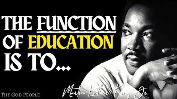 Video Martin Luther King Jr. - Life Changing Quotes 😎🙌   türkçe