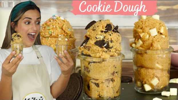 Video Essbarer Keksteig zum Löffeln 🍪 Original Cookie Dough selber machen / ohne Eier - super lecker in English