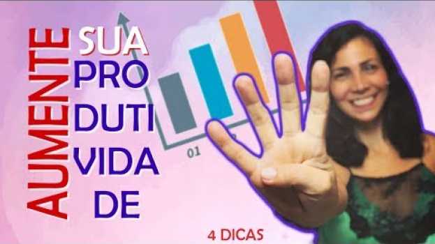 Video ⏰Como Ser Mais Produtivo, 4 Dicas - Por Renata Furriel   türkçe
