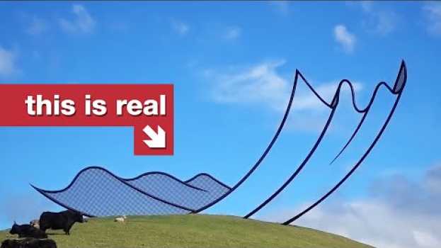 Video The sculpture that looks like a real-life cartoon auf Deutsch
