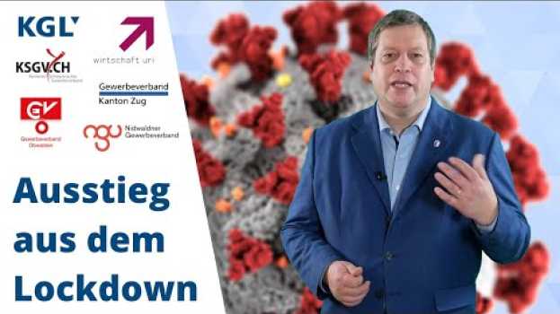 Video Corona-Strategie zum Ausstieg aus Lockdown in English