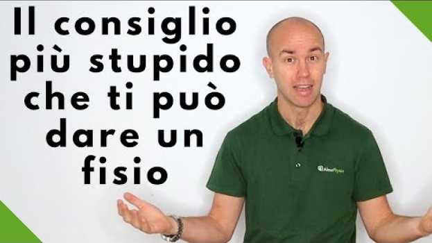 Video Il consiglio più stupido che ti può dare un fisioterapista po polsku
