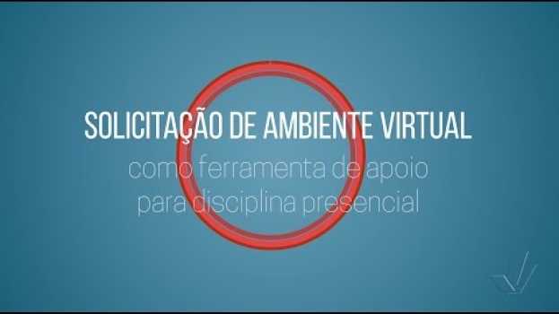 Video Solicitação de ambiente virtual como ferramenta de apoio para disciplina presencial po polsku