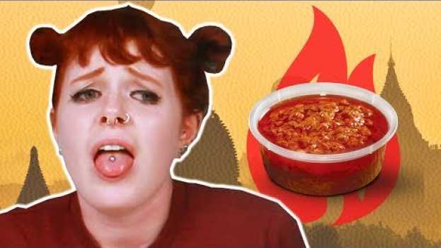 Video Irish People Try Spicy Indian Sauces po polsku